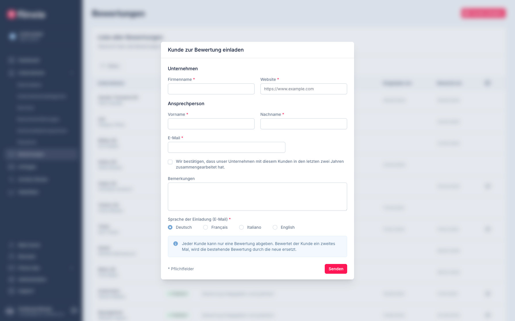 Ottenere recensioni dei clienti e aumentare le risposte